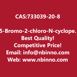 5-bromo-2-chloro-n-cyclopentylpyrimidin-4-amine-manufacturer-cas733039-20-8-big-0