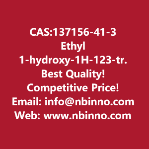 ethyl-1-hydroxy-1h-123-triazole-4-carboxylate-manufacturer-cas137156-41-3-big-0