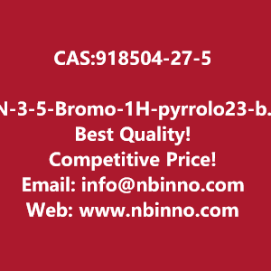 n-3-5-bromo-1h-pyrrolo23-bpyridine-3-carbonyl-24-difluorophenylpropane-1-sulfonamide-manufacturer-cas918504-27-5-big-0
