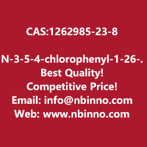 n-3-5-4-chlorophenyl-1-26-dichlorobenzoylpyrrolo23-bpyridine-3-carbonyl-24-difluorophenylpropane-1-sulfonamide-manufacturer-cas1262985-23-8-big-0