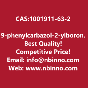 9-phenylcarbazol-2-ylboronic-acid-manufacturer-cas1001911-63-2-big-0