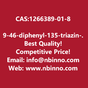 9-46-diphenyl-135-triazin-2-yl-9-phenyl-33-bicarbazole-manufacturer-cas1266389-01-8-big-0