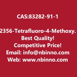 2356-tetrafluoro-4-methoxymethyl-benzyl-alcohol-manufacturer-cas83282-91-1-big-0