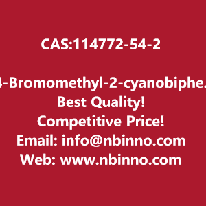 4-bromomethyl-2-cyanobiphenyl-manufacturer-cas114772-54-2-big-0