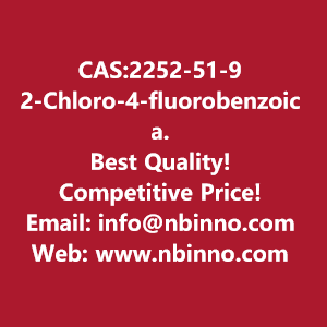 2-chloro-4-fluorobenzoic-acid-manufacturer-cas2252-51-9-big-0