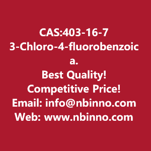 3-chloro-4-fluorobenzoic-acid-manufacturer-cas403-16-7-big-0
