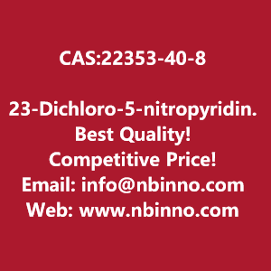 23-dichloro-5-nitropyridine-manufacturer-cas22353-40-8-big-0