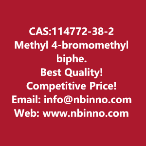 methyl-4-bromomethyl-biphenyl-2-carboxylate-manufacturer-cas114772-38-2-big-0
