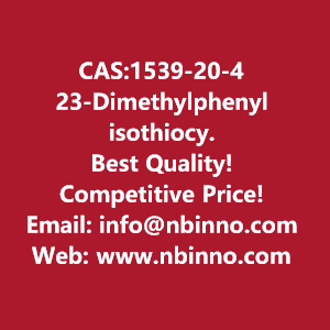 23-dimethylphenyl-isothiocyanate-manufacturer-cas1539-20-4-big-0