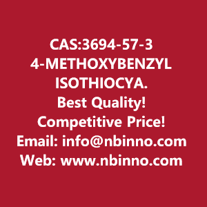 4-methoxybenzyl-isothiocyanate-manufacturer-cas3694-57-3-big-0