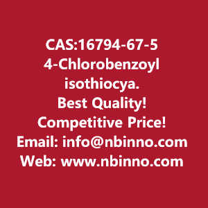 4-chlorobenzoyl-isothiocyanate-manufacturer-cas16794-67-5-big-0