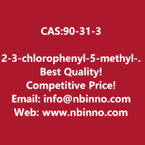 2-3-chlorophenyl-5-methyl-4h-pyrazol-3-one-manufacturer-cas90-31-3-big-0