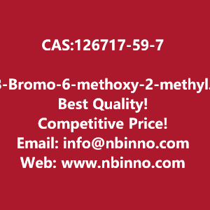 3-bromo-6-methoxy-2-methylpyridine-manufacturer-cas126717-59-7-big-0