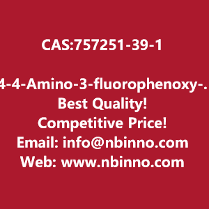 4-4-amino-3-fluorophenoxy-n-methylpicolinamide-manufacturer-cas757251-39-1-big-0