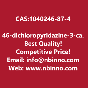 46-dichloropyridazine-3-carboxylic-acid-manufacturer-cas1040246-87-4-big-0