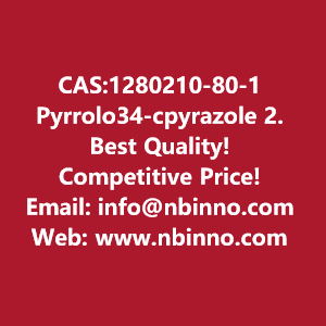 pyrrolo3-4-c-pyrazole-2-4-5-6-tetrahydro-2-methylsulfonyl-benzenesulfonate-manufacturer-cas1280210-80-1-big-0