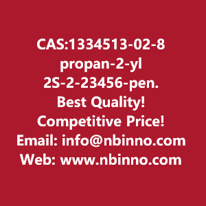 propan-2-yl-2s-2-23456-pentafluorophenoxy-phenoxyphosphorylaminopropanoate-manufacturer-cas1334513-02-8-big-0