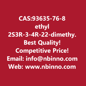 ethyl-2s3r-3-4r-22-dimethyl-13-dioxolan-4-yl-23-dihydroxy-2-methylpropanoate-manufacturer-cas93635-76-8-big-0