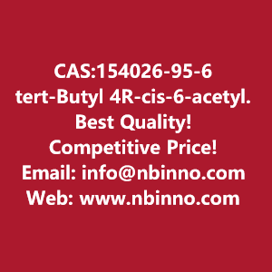 tert-butyl-4r-cis-6-acetyloxymethyl-22-dimethyl-13-dioxane-4-acetate-manufacturer-cas154026-95-6-big-0
