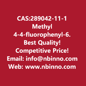 methyl-4-4-fluorophenyl-6-isopropyl-2-n-methyl-n-methylsulfonylaminopyrimidine-5-carboxylate-manufacturer-cas289042-11-1-big-0