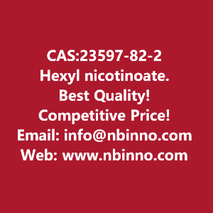 hexyl-nicotinoate-manufacturer-cas23597-82-2-big-0