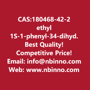 ethyl-1s-1-phenyl-34-dihydro-1h-isoquinoline-2-carboxylate-manufacturer-cas180468-42-2-big-0