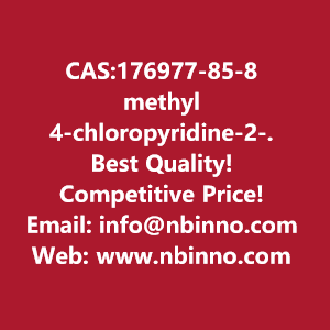 methyl-4-chloropyridine-2-carboxylatehydrochloride-manufacturer-cas176977-85-8-big-0