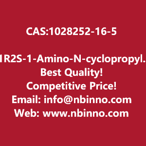 1r2s-1-amino-n-cyclopropylsulfonyl-2-ethenylcyclopropanecarboxamide-4-methylbenzenesulfonate-manufacturer-cas1028252-16-5-big-0