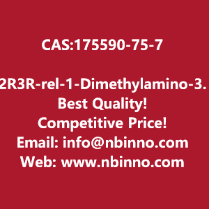 2r3r-rel-1-dimethylamino-3-3-methoxyphenyl-2-methylpentan-3-ol-hydrochloride-manufacturer-cas175590-75-7-big-0