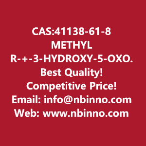 methyl-r-3-hydroxy-5-oxo-1-cyclopentene-1-heptanoate-manufacturer-cas41138-61-8-big-0