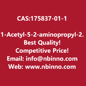 1-acetyl-5-2-aminopropyl-23-dihydro-1h-indole-7-carbonitrile-manufacturer-cas175837-01-1-big-0
