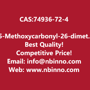 5-methoxycarbonyl-26-dimethyl-4-3-nitrophenyl-14-dihydropyridine-3-carboxylic-acid-manufacturer-cas74936-72-4-big-0