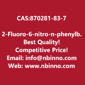 2-fluoro-6-nitro-n-phenylbenzamide-manufacturer-cas870281-83-7-big-0