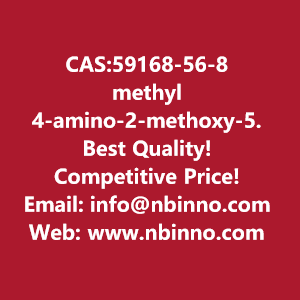 methyl-4-amino-2-methoxy-5-thiocyanatobenzoate-manufacturer-cas59168-56-8-big-0