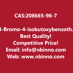 3-bromo-4-isobutoxybenzothioamide-manufacturer-cas208665-96-7-big-0