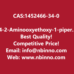 4-2-aminooxyethoxy-1-piperidinecarboxylic-acid-11-dimethylethyl-ester-manufacturer-cas1452466-34-0-big-0