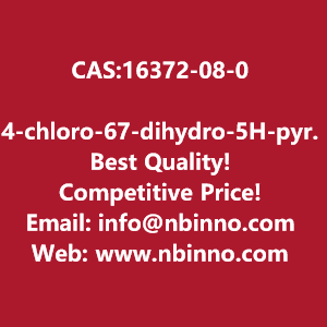 4-chloro-67-dihydro-5h-pyrrolo23-dpyrimidine-manufacturer-cas16372-08-0-big-0
