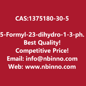5-formyl-23-dihydro-1-3-phenylmethoxypropyl-1h-indole-7-carbonitrile-manufacturer-cas1375180-30-5-big-0