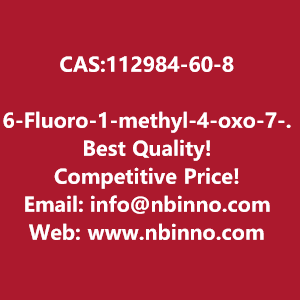 6-fluoro-1-methyl-4-oxo-7-piperazin-1-yl-14-dihydro-13thiazeto32-aquinoline-3-carboxylic-acid-manufacturer-cas112984-60-8-big-0