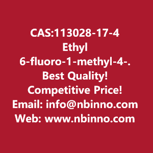 ethyl-6-fluoro-1-methyl-4-oxo-7-1-piprazinyl-4h-13thiazeto32-aquinoline-3-carboxylate-manufacturer-cas113028-17-4-big-0