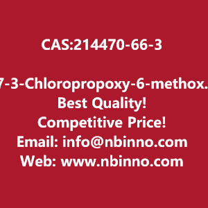 7-3-chloropropoxy-6-methoxy-4-oxo-14-dihydro-3-quinolinecarbon-itrile-manufacturer-cas214470-66-3-big-0