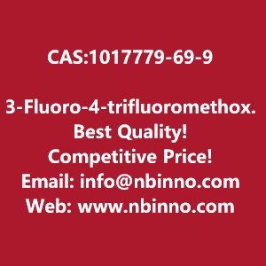 3-fluoro-4-trifluoromethoxyaniline-manufacturer-cas1017779-69-9-big-0