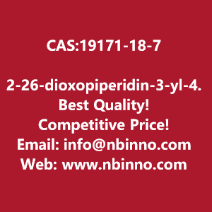 2-26-dioxopiperidin-3-yl-4-nitroisoindole-13-dione-manufacturer-cas19171-18-7-big-0