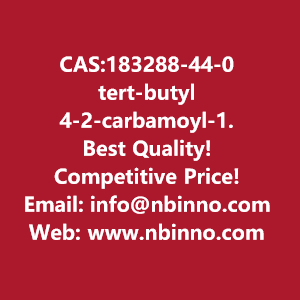 tert-butyl-4-2-carbamoyl-1-benzofuran-5-ylpiperazine-1-carboxylate-manufacturer-cas183288-44-0-big-0