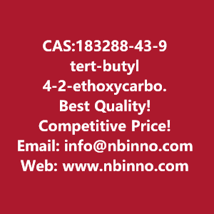 tert-butyl-4-2-ethoxycarbonyl-1-benzofuran-5-ylpiperazine-1-carboxylate-manufacturer-cas183288-43-9-big-0