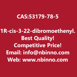1r-cis-3-22-dibromoethenyl-22-dimethylcyclopropane-carboxylic-acid-manufacturer-cas53179-78-5-big-0
