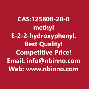 methyl-e-2-2-hydroxyphenyl-3-methoxyprop-2-enoate-manufacturer-cas125808-20-0-big-0