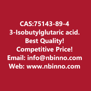 3-isobutylglutaric-acid-manufacturer-cas75143-89-4-big-0