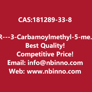 r-3-carbamoylmethyl-5-methylhexanoic-acid-manufacturer-cas181289-33-8-big-0