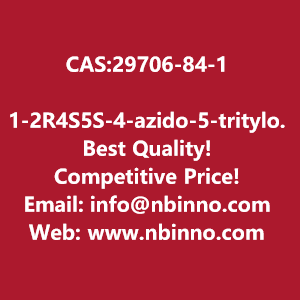 1-2r4s5s-4-azido-5-trityloxymethyloxolan-2-yl-5-methylpyrimidine-24-dione-manufacturer-cas29706-84-1-big-0